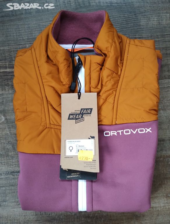 NOV´Á vesta ORTOVOX Fleece Plus Vest Women vel.S