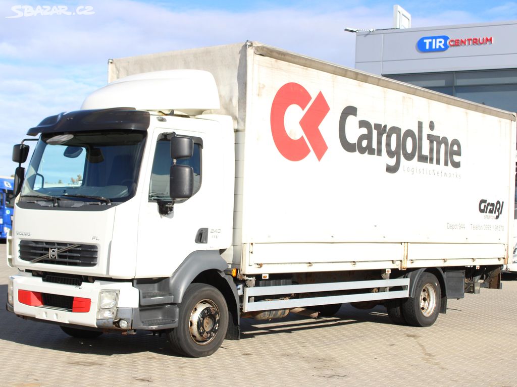 VOLVO FL 240, HYDRAULICKÉ ČELO, BOČNICE