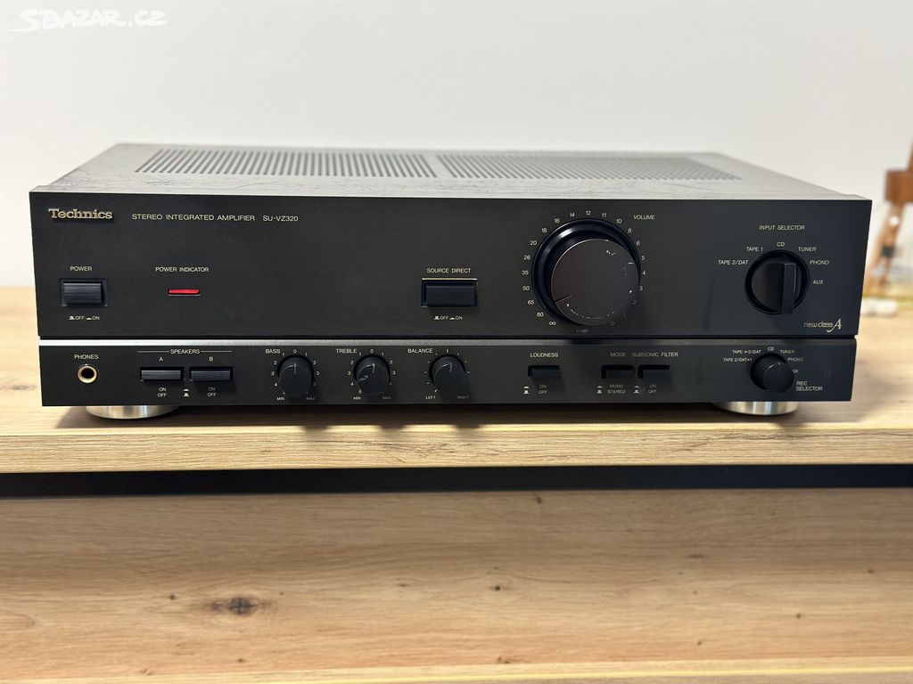 TECHNICS SU-VZ320 LEVNÝ STEREO ZESILOVAČ !!