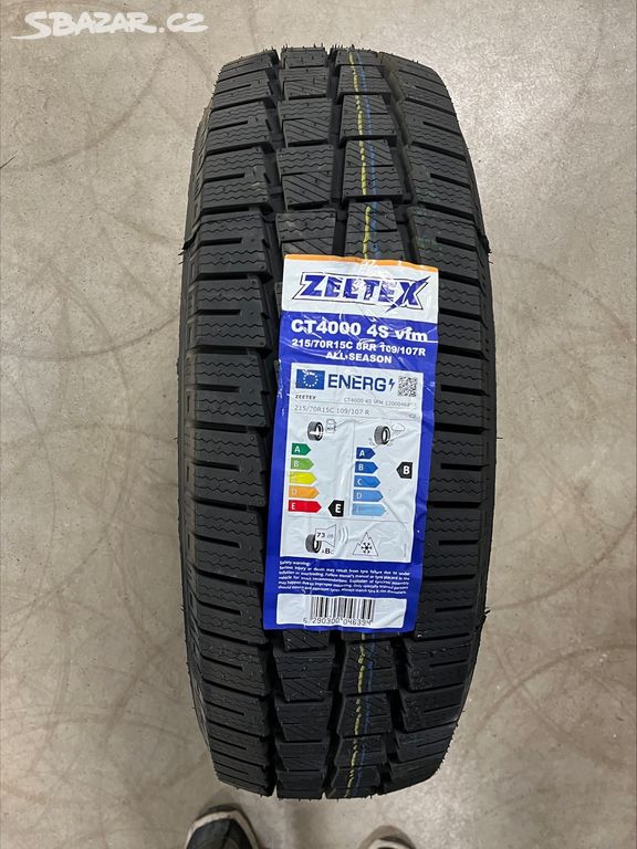 215/70 r15c Nové celoroční pneu Zeetex 215/70R15c