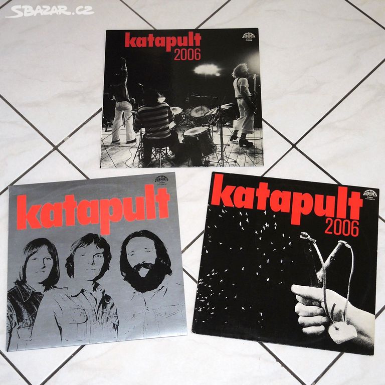 Set 3x LP Katapult / stará vydání ze 70. a 80. let