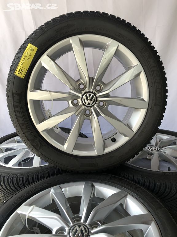 Originální alu kola VW Dijon r17 5x112 + 205/50/17