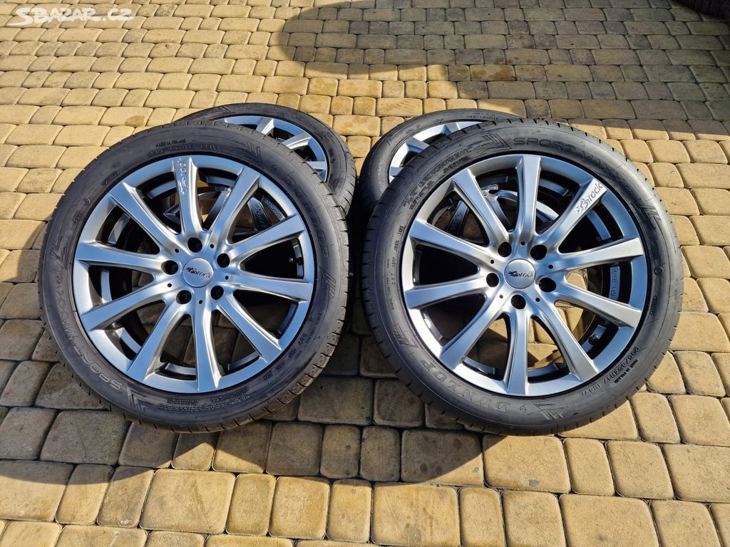 Alu5x112 17"WV, Škoda, Seat, Audi, jako nové sada