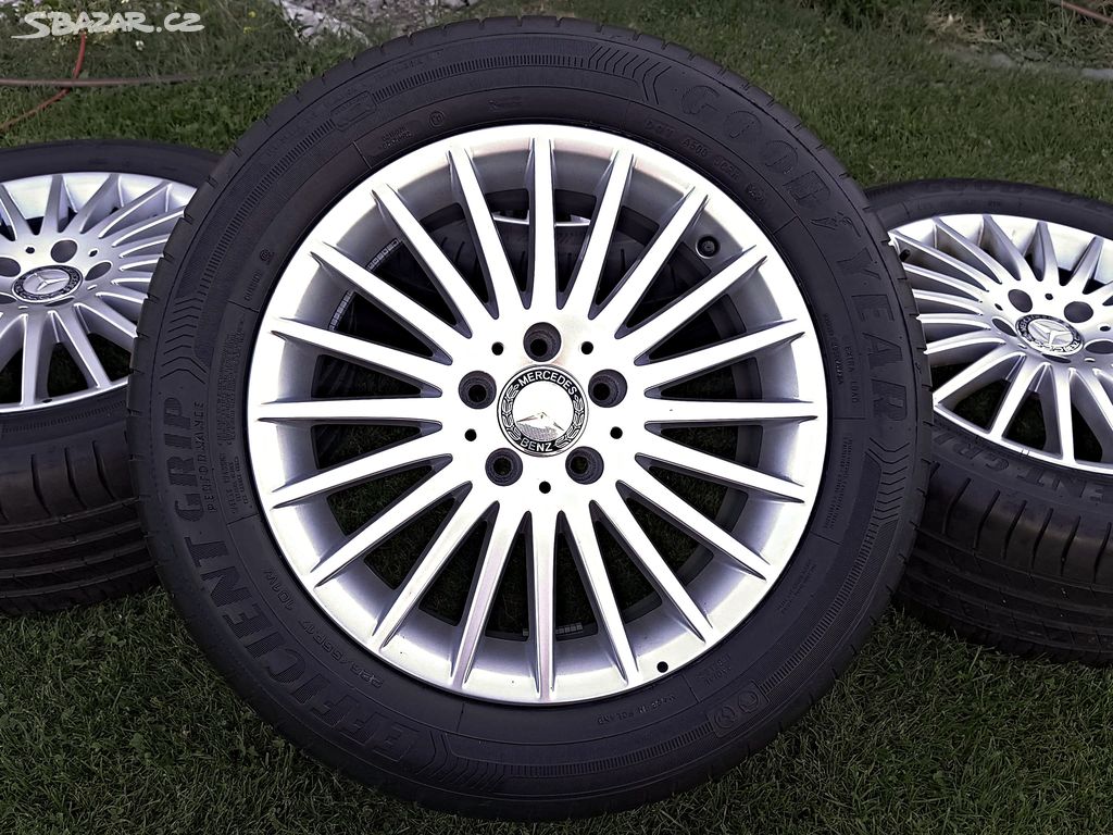 17 originál MERCEDES V-KLASS letní 225/55R17 TMPS