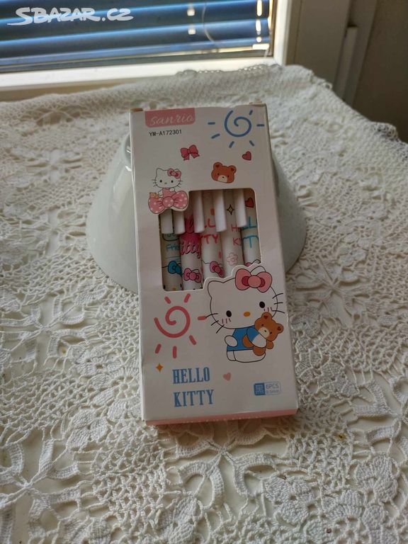 Gelové tužky 6ks "Hello Kitty"