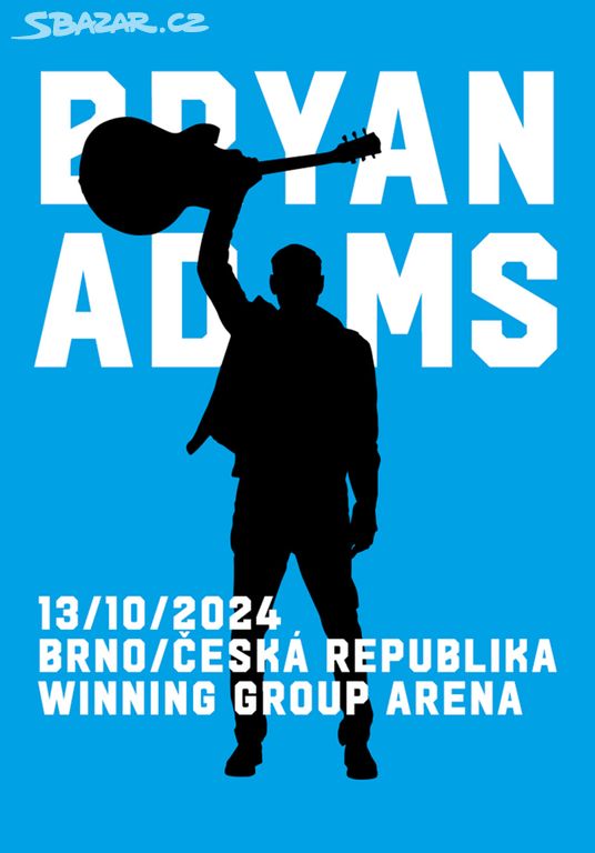 2 Vstupenky - Bryan Adams - Brno - 13.10.2024