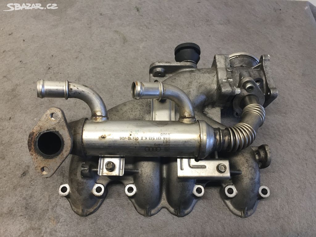 VW 1.9TDI 74KW AXR -SÁNÍ+EGR VENTIL+CHLADIČ SPALIN