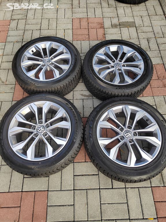 Original Alu Kola VW Passat B8, 215/55 R17 zimní