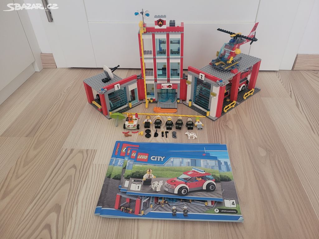 Lego city 60110 hasičská stanice