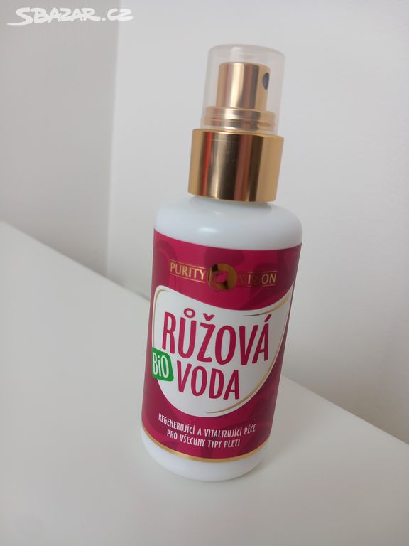 PURITY VISION BIO RŮŽOVÁ VODA 100 ml (nová)