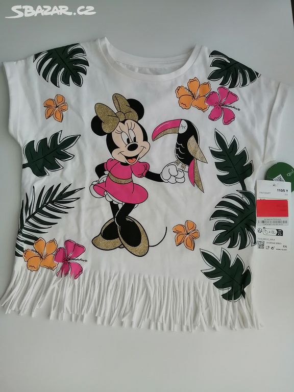 Nové tričko Minnie Mouse, 110