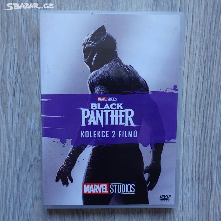 DVD film MARVEL - Black Panther - prázdná krabička