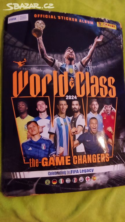 sběratelské album World Class 2024 Panini