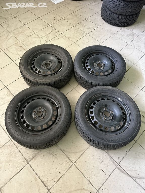 KOLA DISKY 5X112 SUPERB 215/60 R16 ZIMNÍ