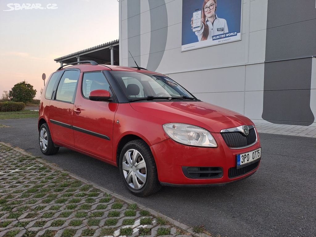 Škoda Roomster, 1.6 16V 77KW, JIŽ REZERVACE