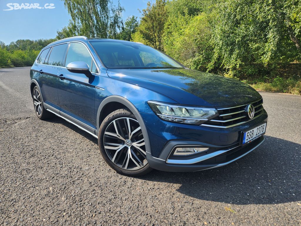 VW Passat Alltrack 2.0TDi 140kW DSG,4MOTION,DPH,ČR