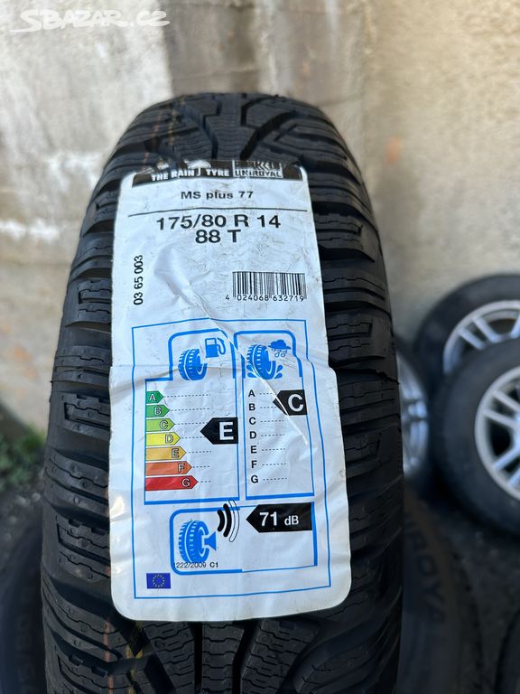 175/80 R14 88T UNIROYAL MS PLUS 77 ZIMNí