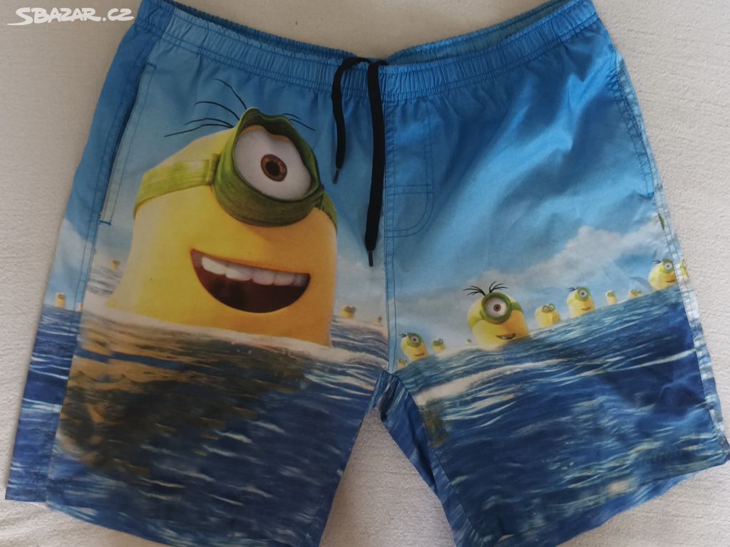 koupací šortky MINIONS original vel. XL