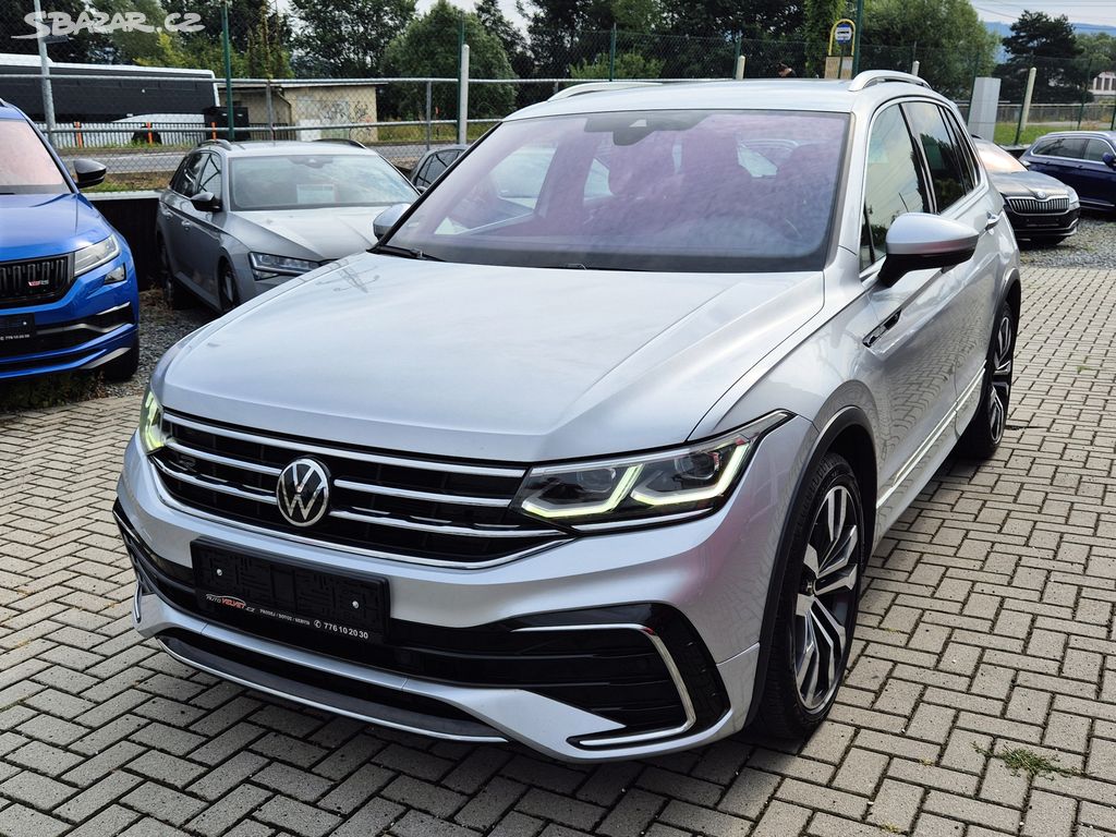 VW Tiguan DSG R-Line FullLED VIRTUAL KAMERA TAŽNÉ