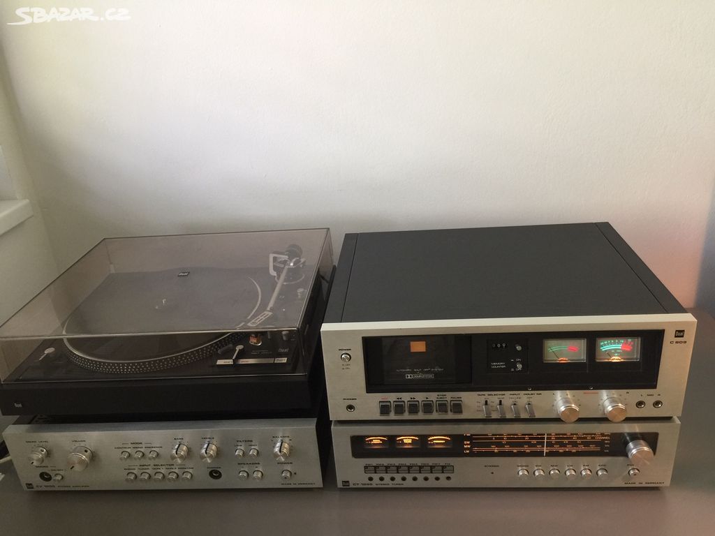 HiFi sestava Dual CV 1200, CT 1240, C 809