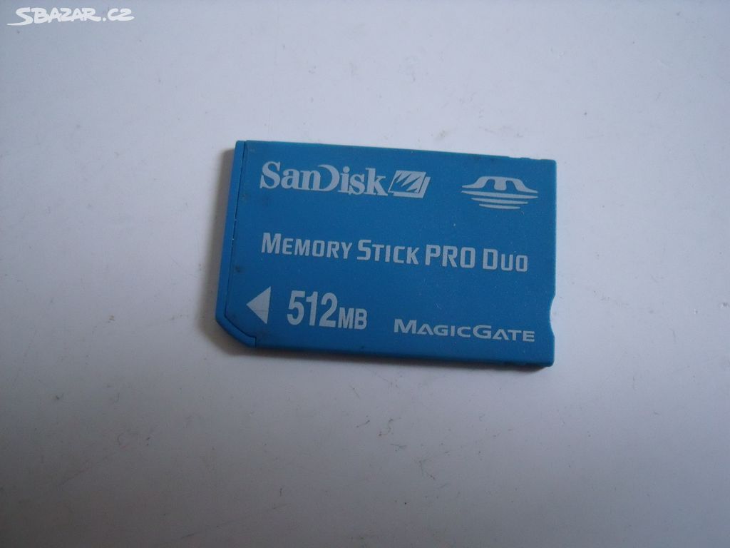 Paměťová karta SanDisk (Pro DUO 512MB) SE