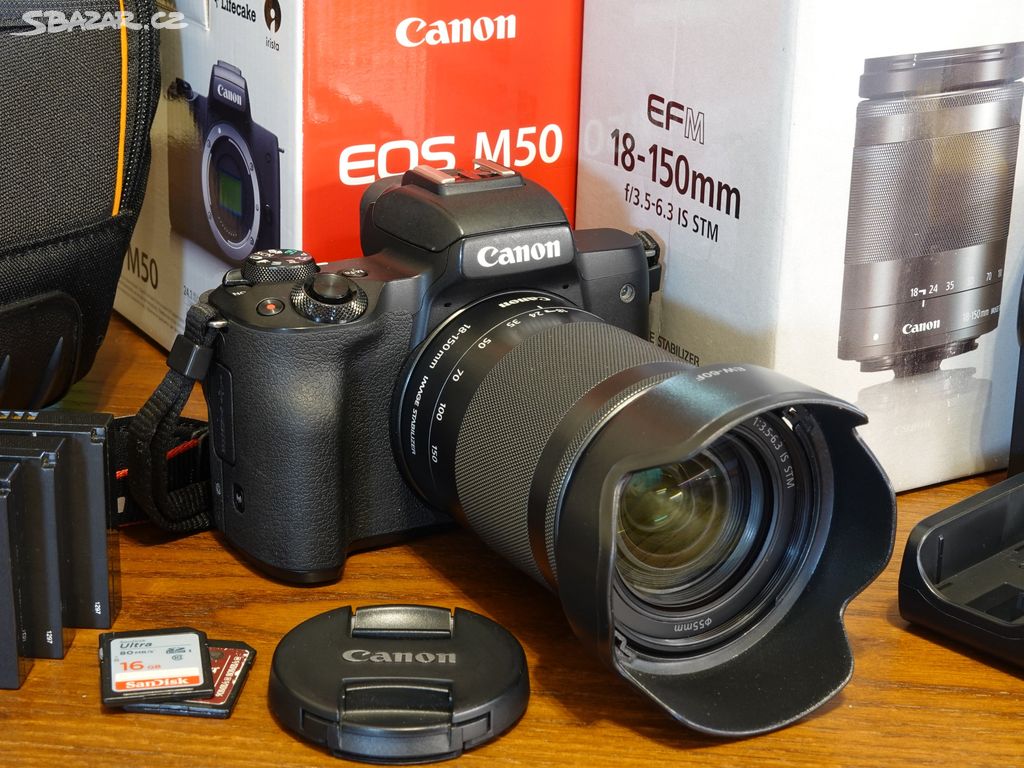 Canon EOS M50 + 18-150mm