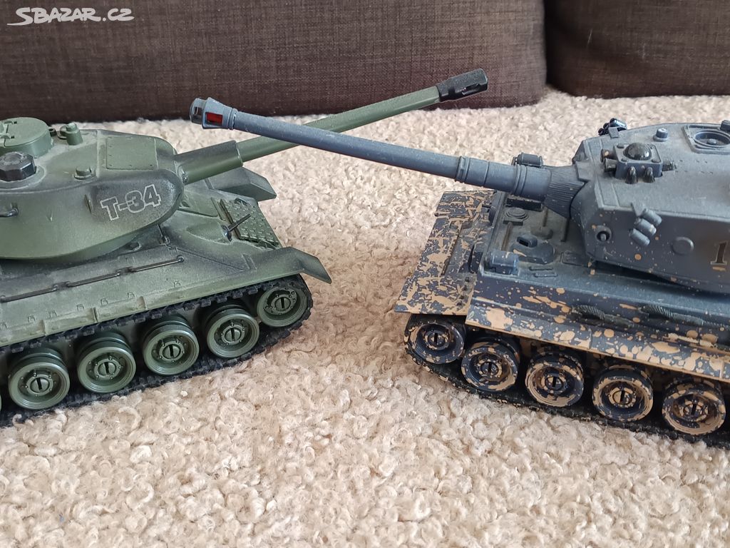 Tank T34+Tiger