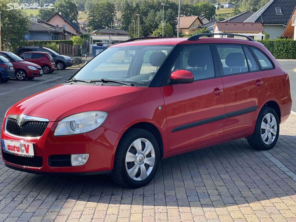 ŠKODA FABIA II 1.6 16V 77kW-2008-169.606KM-KLIMA-