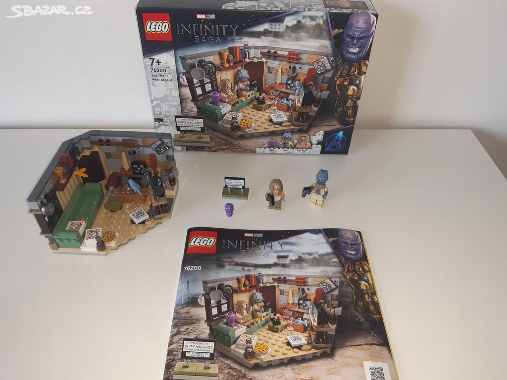 LEGO 76200 Nový Asgard Bro Thora