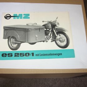 Obrázek k inzerátu: MZ ES 250/1 prospekt.