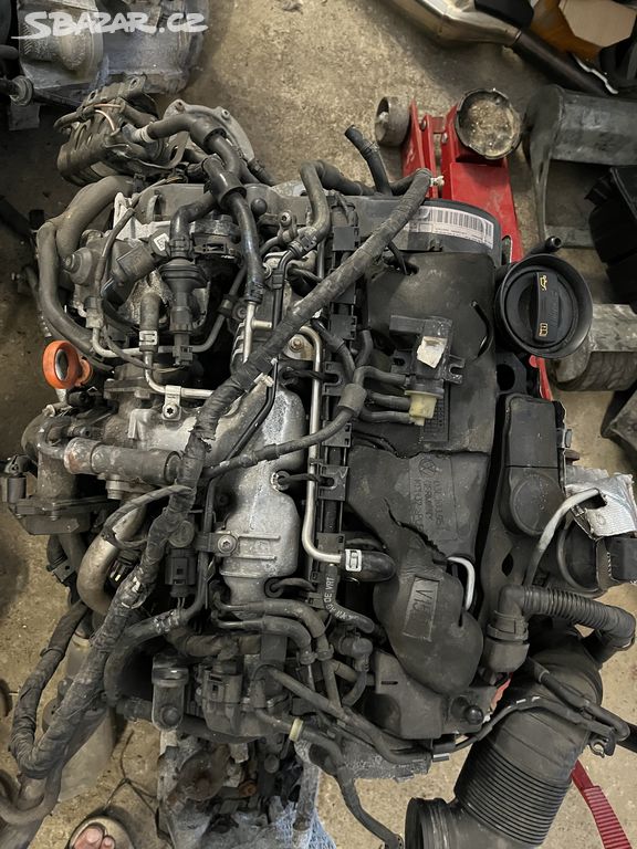 Motor 2.0tdi 103kw CBD najeto 190tkm