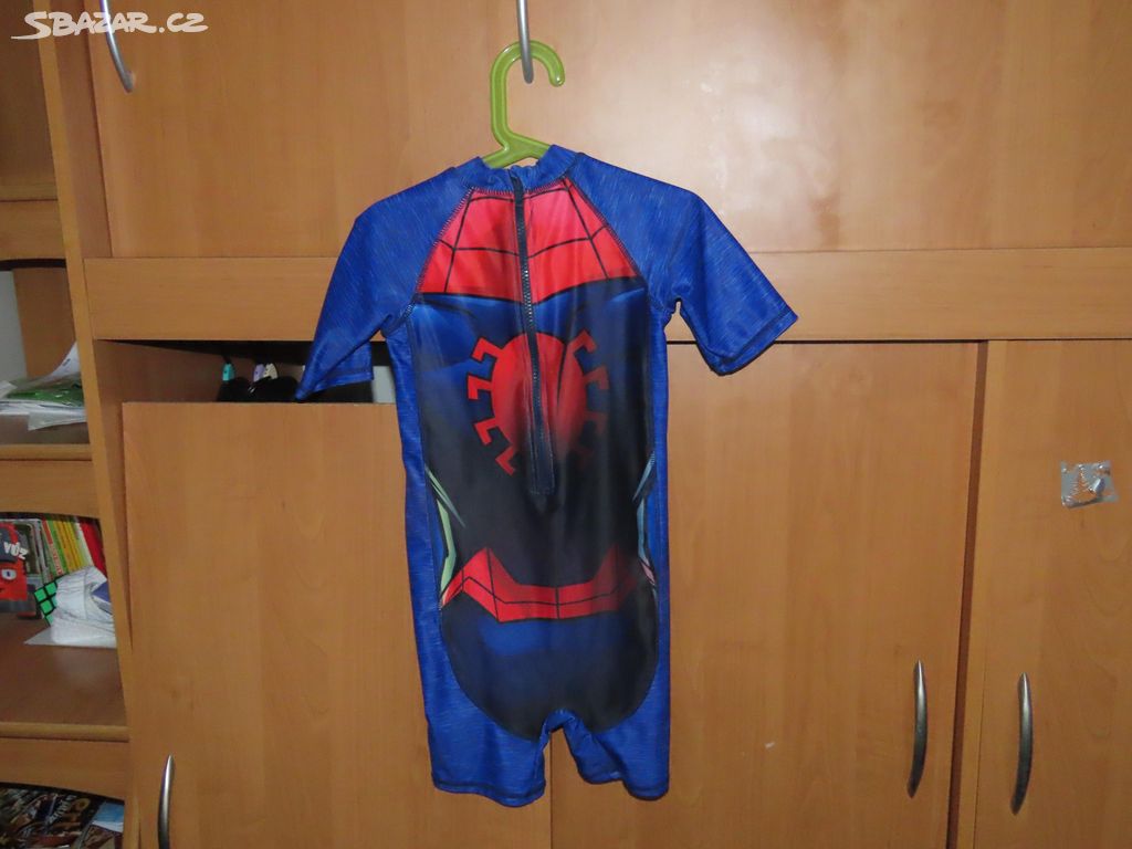 Plavkový overal Spiderman vel. 116