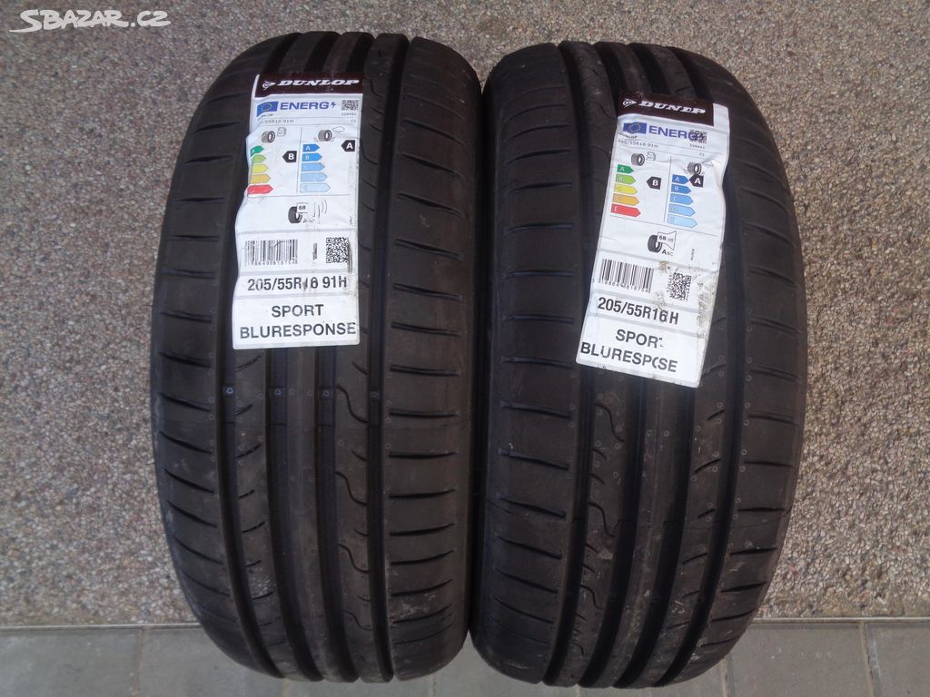 Letní pneu 205/55/16 R16 Dunlop - NOVÉ