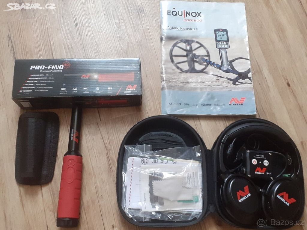 Minelab Equinox 800 včetně 11' sondy,