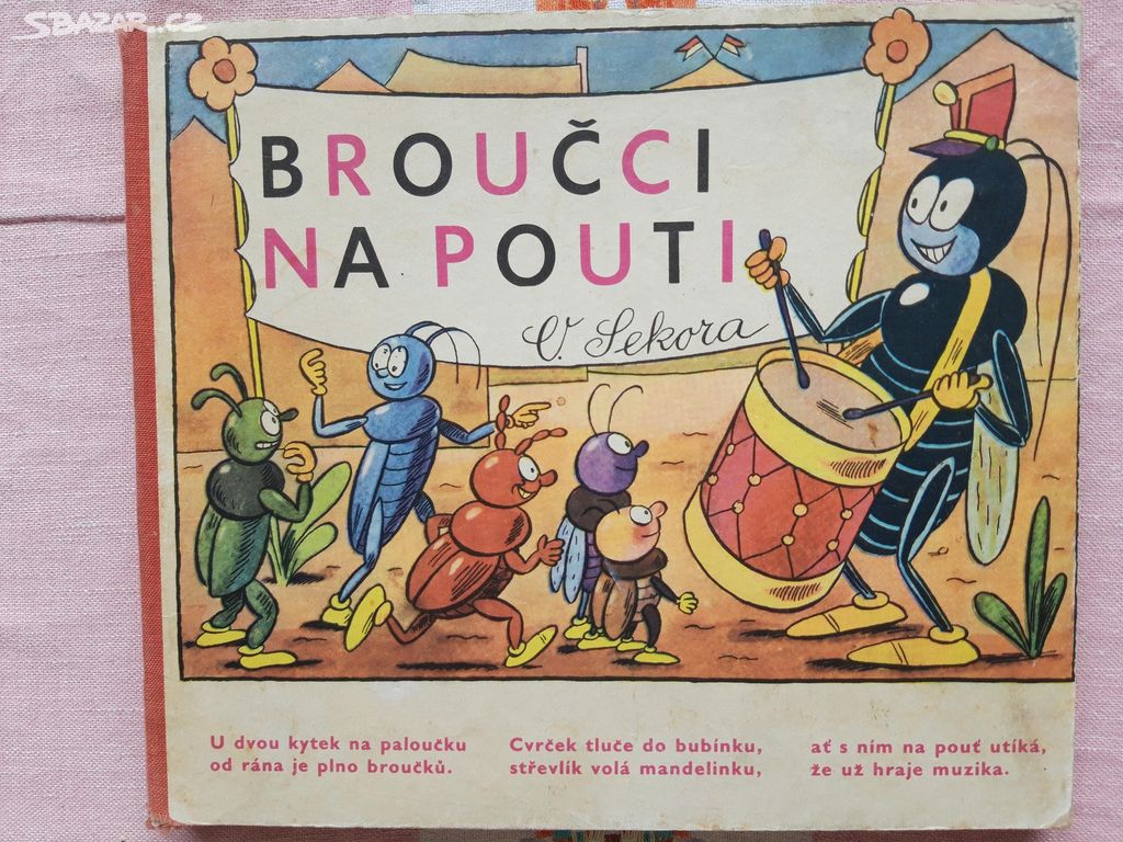 Broučci na pouti - Hana Vrbová Ondřej sekora