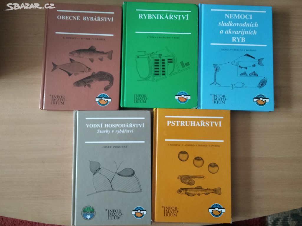Učebnice rybářské školy Vodňany