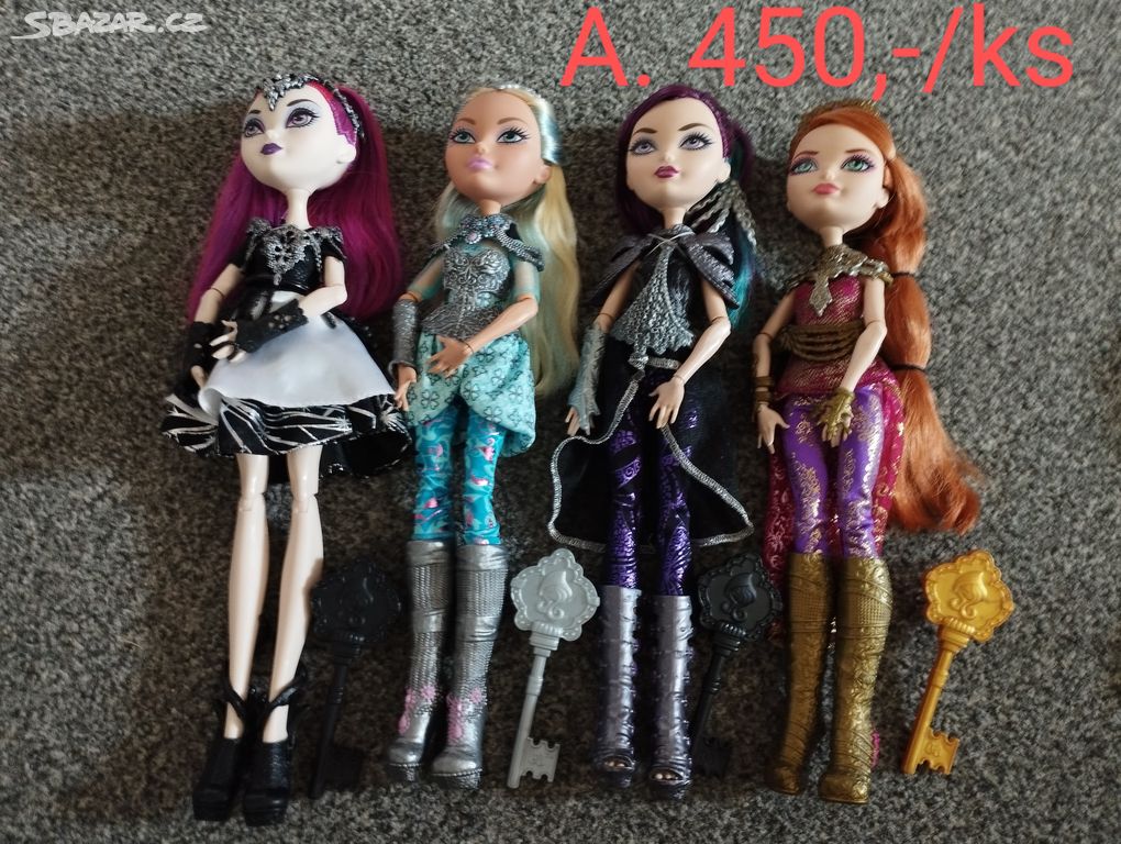 Panenky ever after high 2