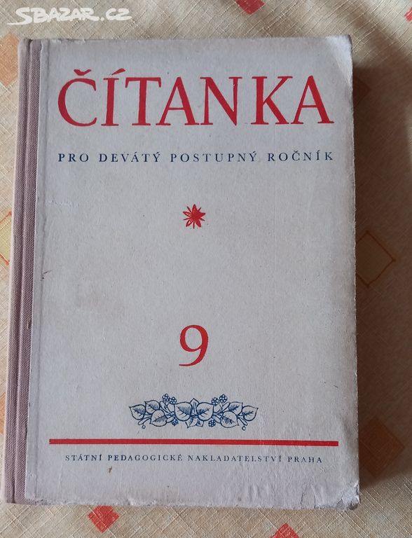 Čítanka pro 9. ročník 1955