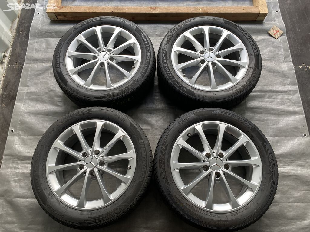 17 alu kola org. Mercedes 5x112 mm + TPMS