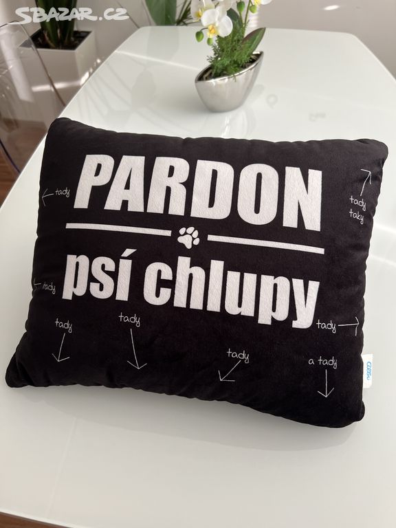 Albi polštář - pardon, psí chlupy