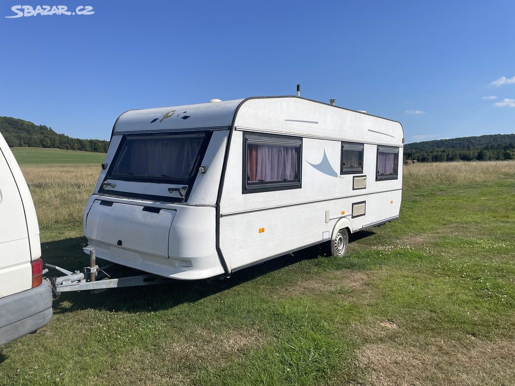 Karavan Hobby spaní pro 4-5 lidí nová STK!!