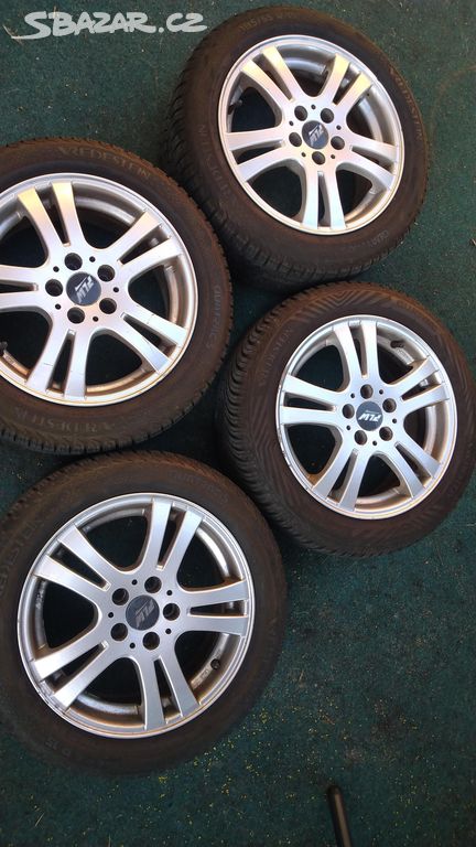 Alu kola 6.5Jx15 5x100 s 185/65 R15 celoroční