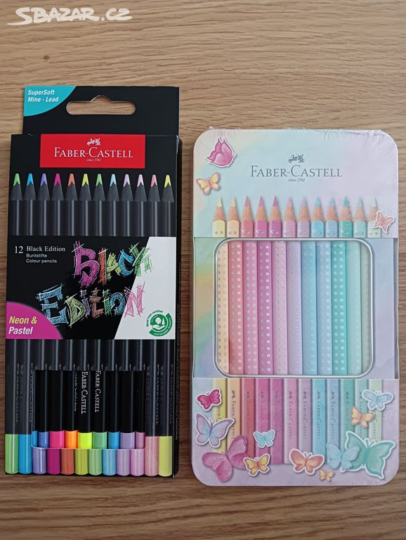 4x SADA PASTELKY FABER-CASTELL NOVÉ