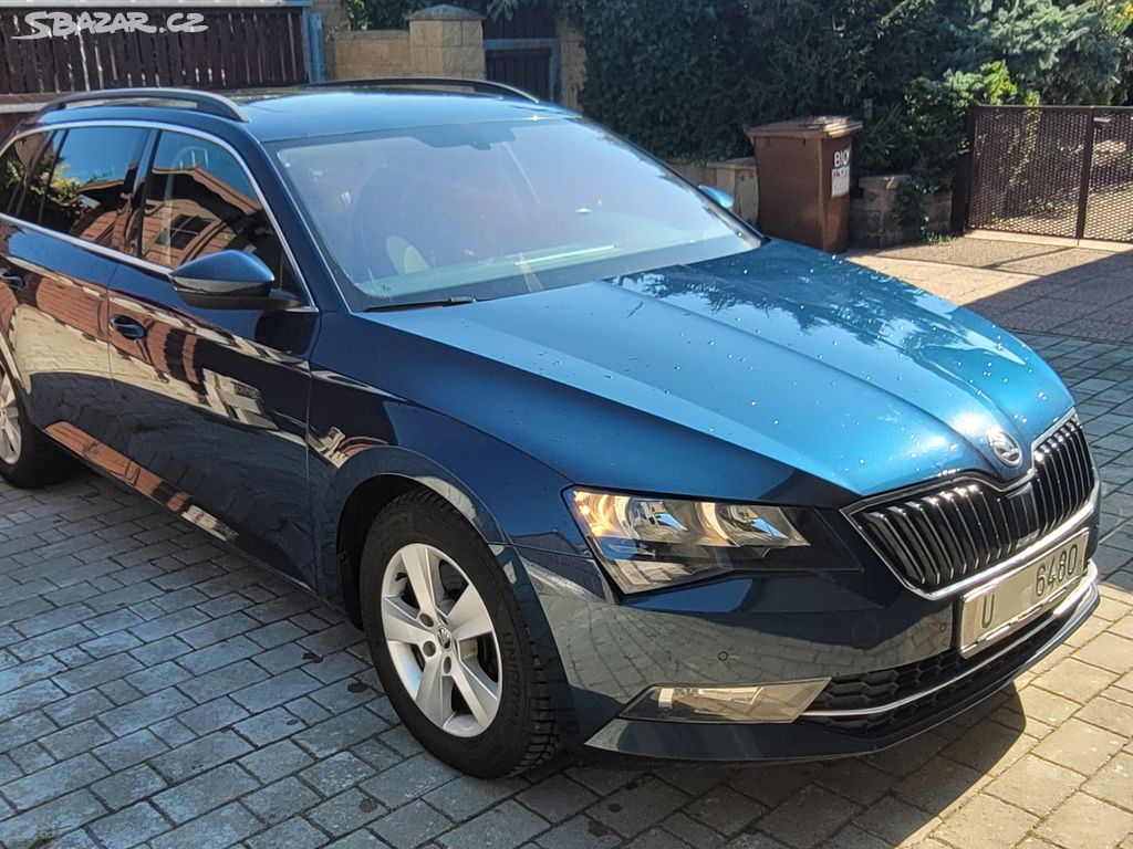 Škoda Superb 3 TDi 145tkm NAVI pano kamera tažný