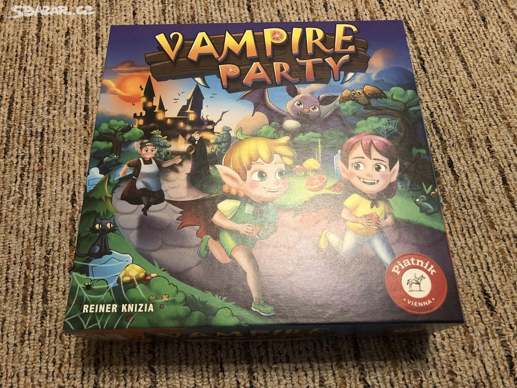 Dětská desková hra Vampire party