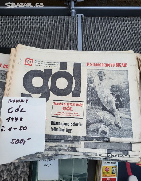 Noviny gól 1973
