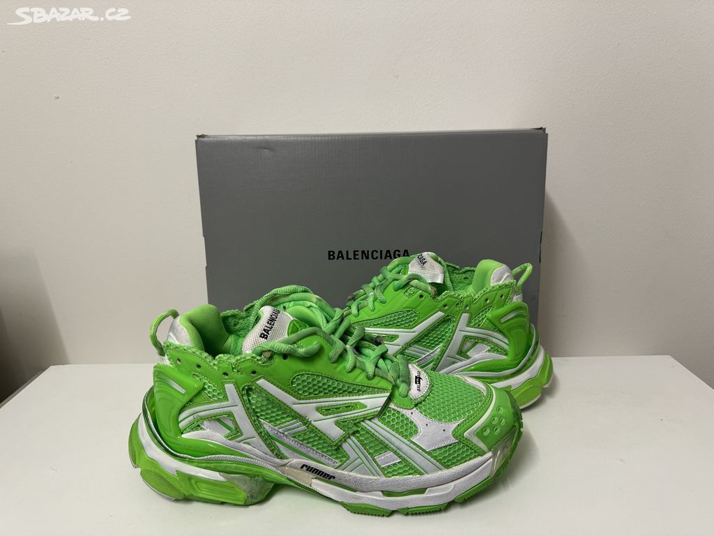 Balenciaga Runner Fluo Green