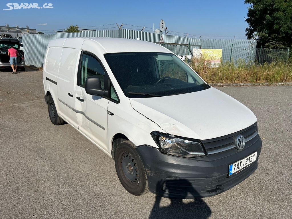 Vw Caddy 2.0tdi 75kw MAXI Rv:2018/1 pojízdné