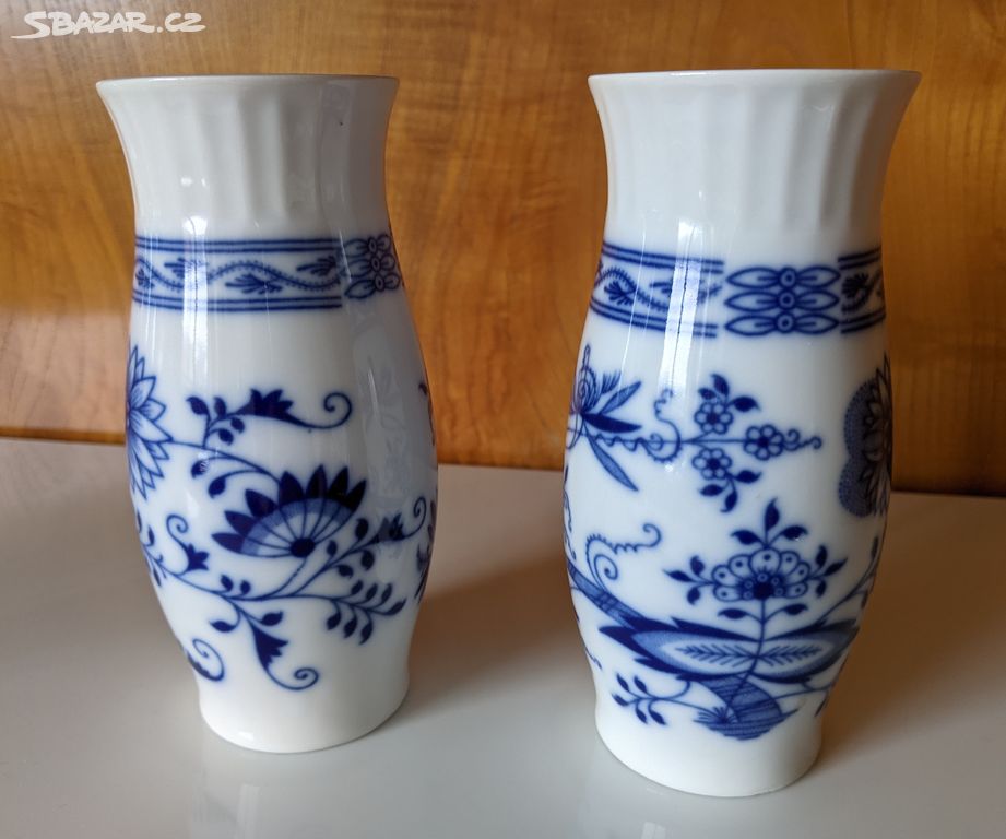 2x porcelánová váza