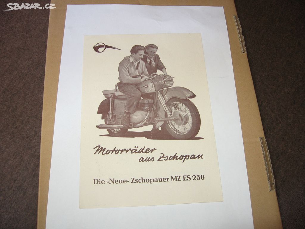 MZ ES 250 prospekt.